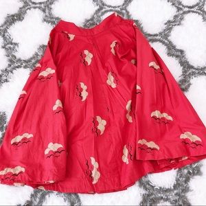 Twirling Through Town Skirt in Sunset